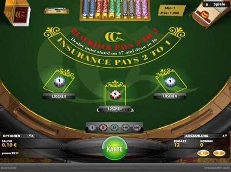black jack as Online Casino spielen in Deutschland
